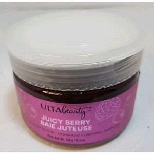 Ulta Beauty Juicy Berry Scented Body Scrub 11.5oz New Sealed Full Size